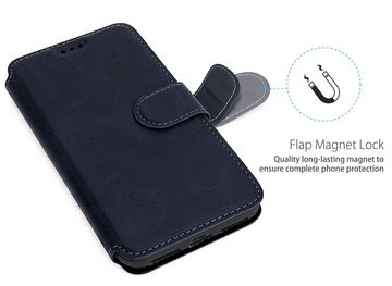 MyGadget Handyhülle Flip Case Klapphülle für Samsung Galaxy S10 Plus, Flip Case Kartenfächer & Standfunktion Kunstleder Hülle Schutzhülle