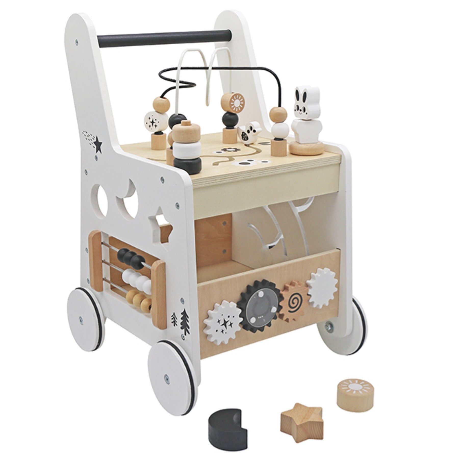 TikTakToo Babywalker Activity Walker mit Motorikschleife, -Vielseitige Spiel- und Lernfunktionen