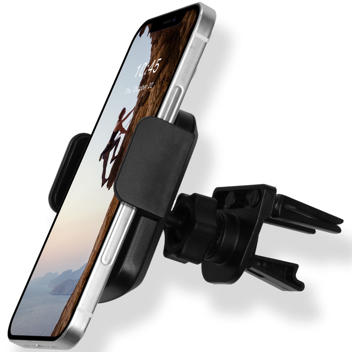 Accezz Handy-Halterung Accezz Handyhalterung für das Auto - Verstellbar - Universell – Lüftun, (1-tlg)