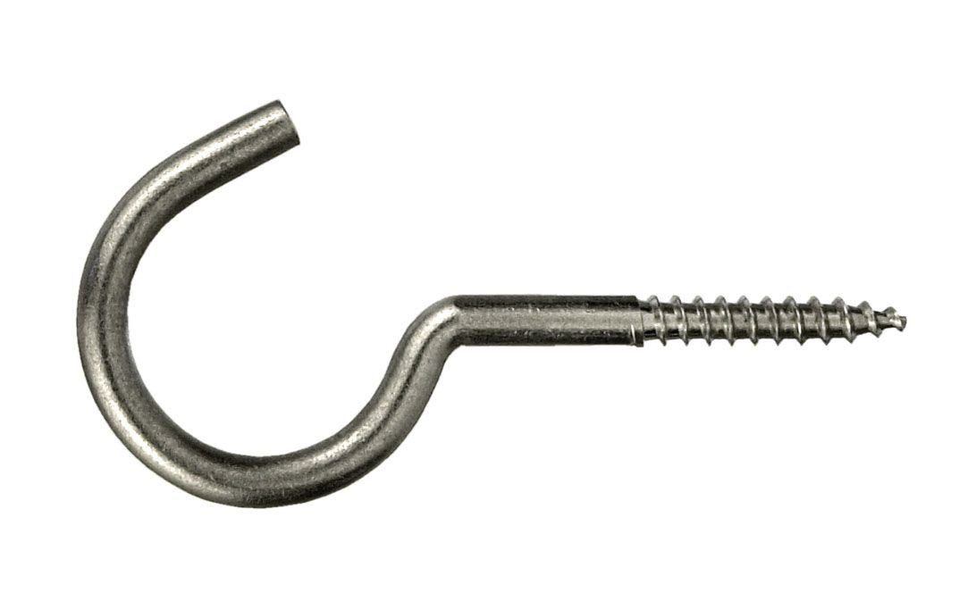 Schraubhaken Wäscheleinenhaken 4,8 x 65 mm