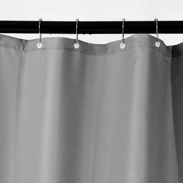 BUTLERS Duschvorhang WET WET WET Duschvorhang Waffeloptik Breite 180 cm