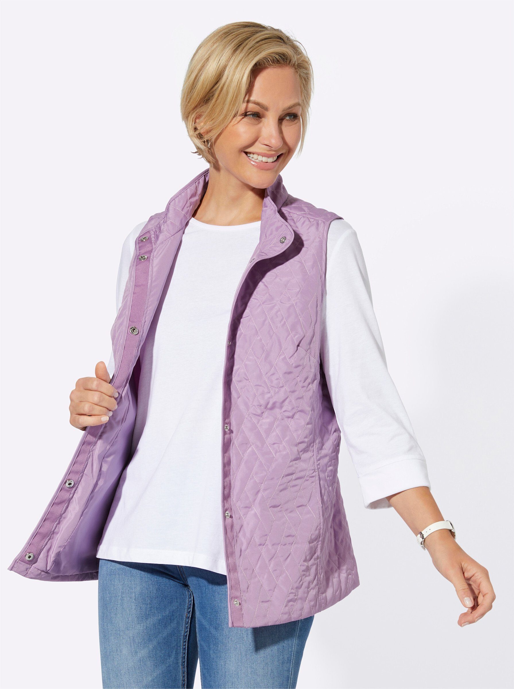 Witt Jerseyweste Steppweste . günstig online kaufen