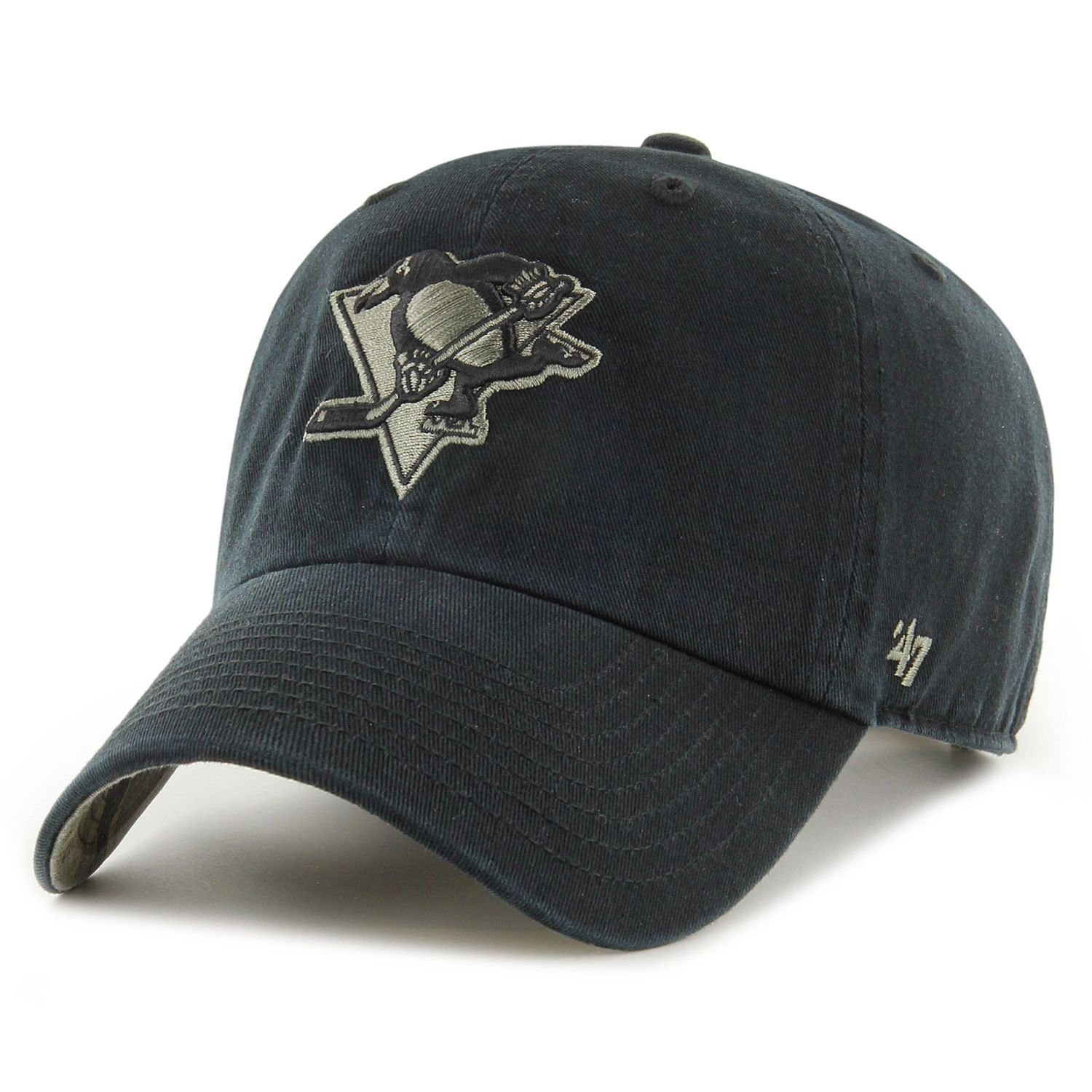 '47 Brand Trucker Cap Relaxed Fit CLEAN UP Pittsburgh Penguins