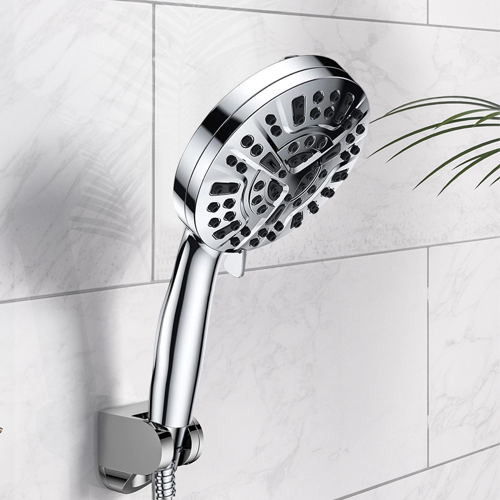 REDOM Handbrause Hochdruck-Duschkopf Brausekopf Verstellbare Handbrause, (W günstig online kaufen