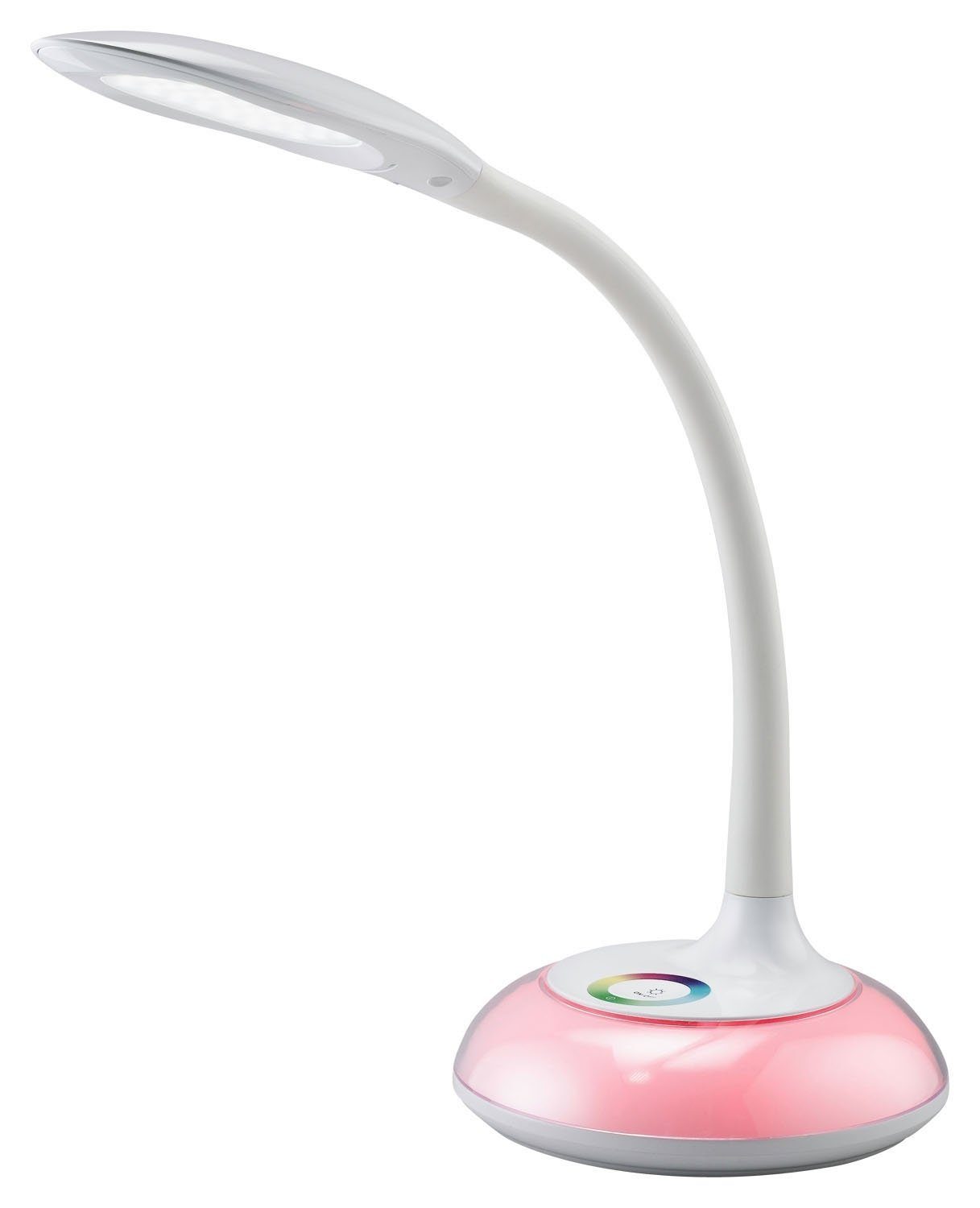 casa NOVA LED Schreibtischlampe RAY, 2-flammig, H 55 cm, Weiß, Kunststoff, günstig online kaufen