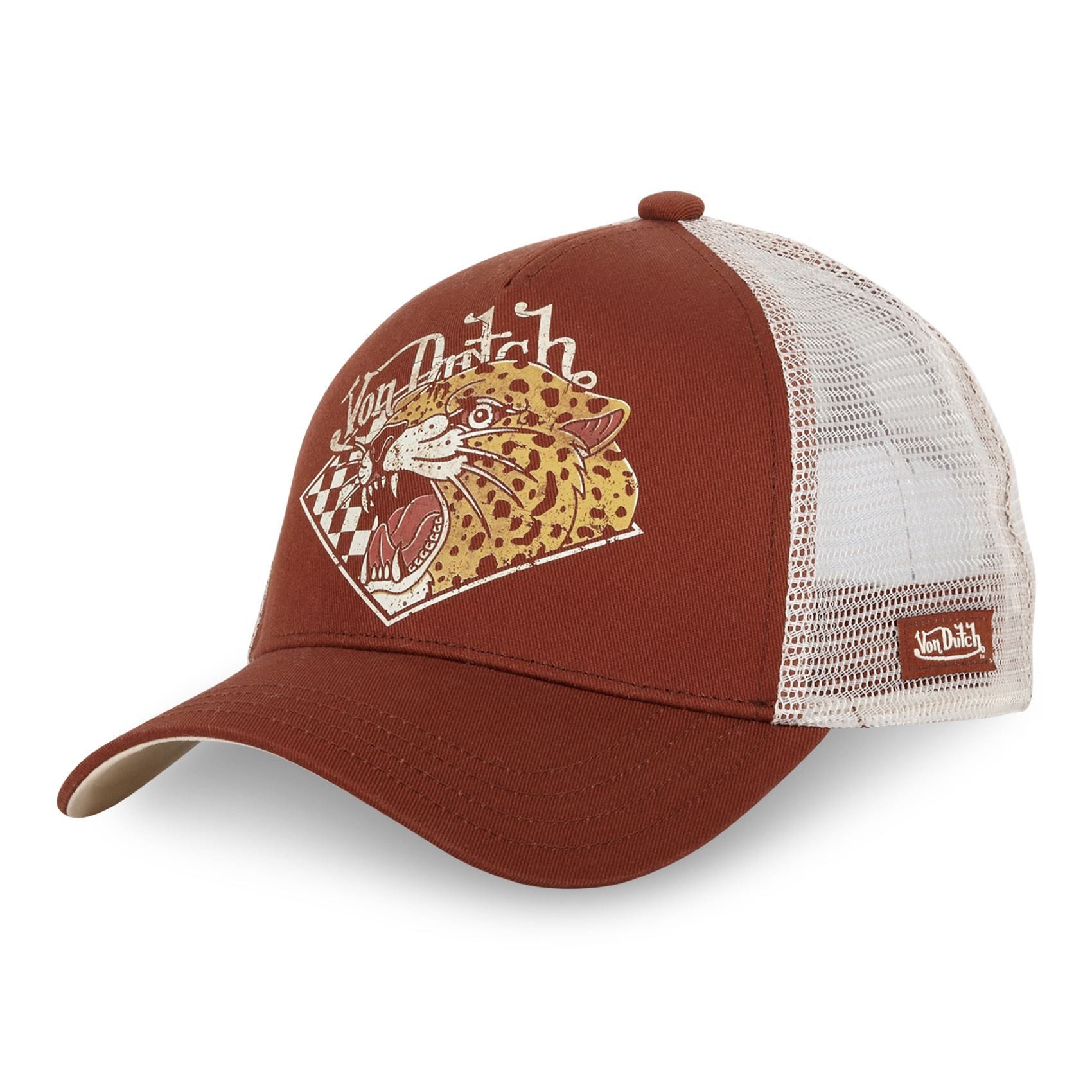 Trucker Cap Von Dutch Originals Trucker Cap - CHEETAH
