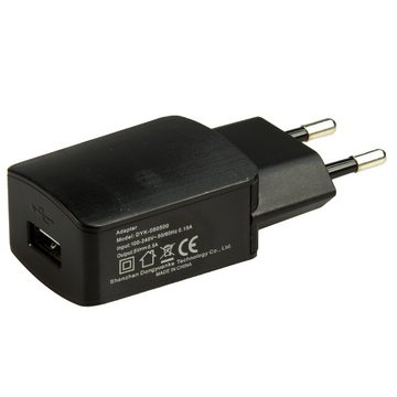 Fysic FHP-140 Powerbank (110-240 V, 1 St), Powerbank mit 4000mAh inkl. 2m Mikro-USB & Lightning-Kabel & Adapter