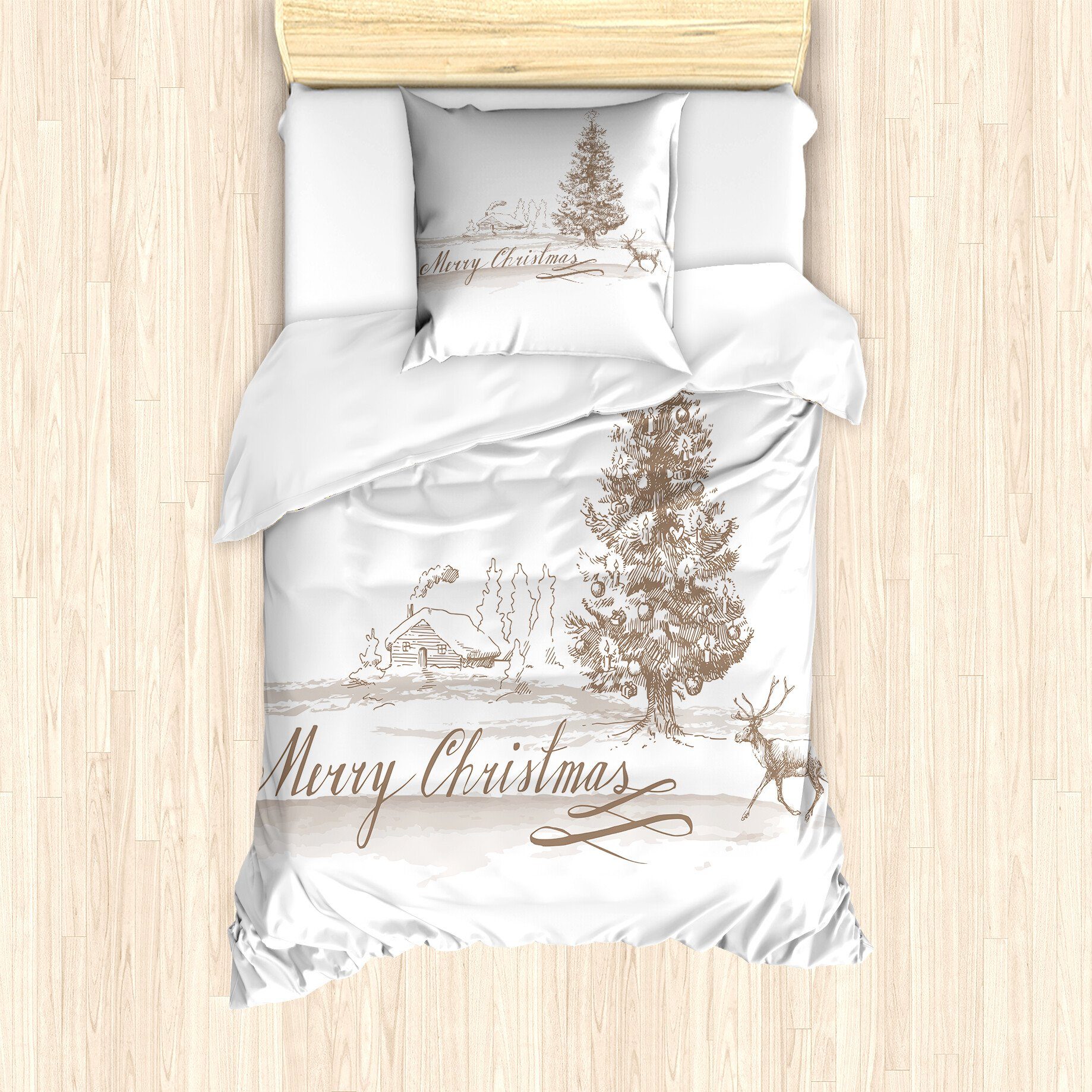 Abakuhaus Bettwäsche Milbensicher Allergiker geeignet mit Kissenbezug, Micr günstig online kaufen