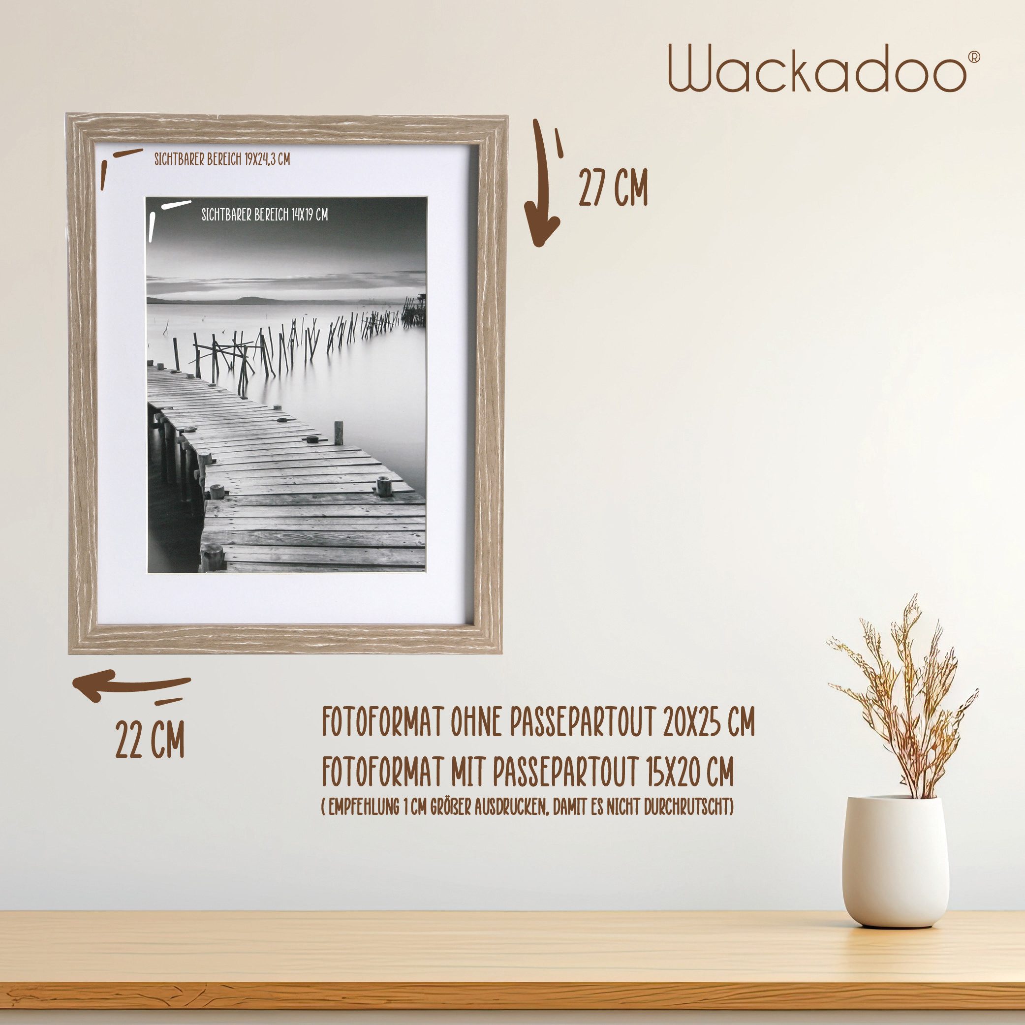Wackadoo Living Bilderrahmen-Set the Frame Bilderrahmen günstig online kaufen