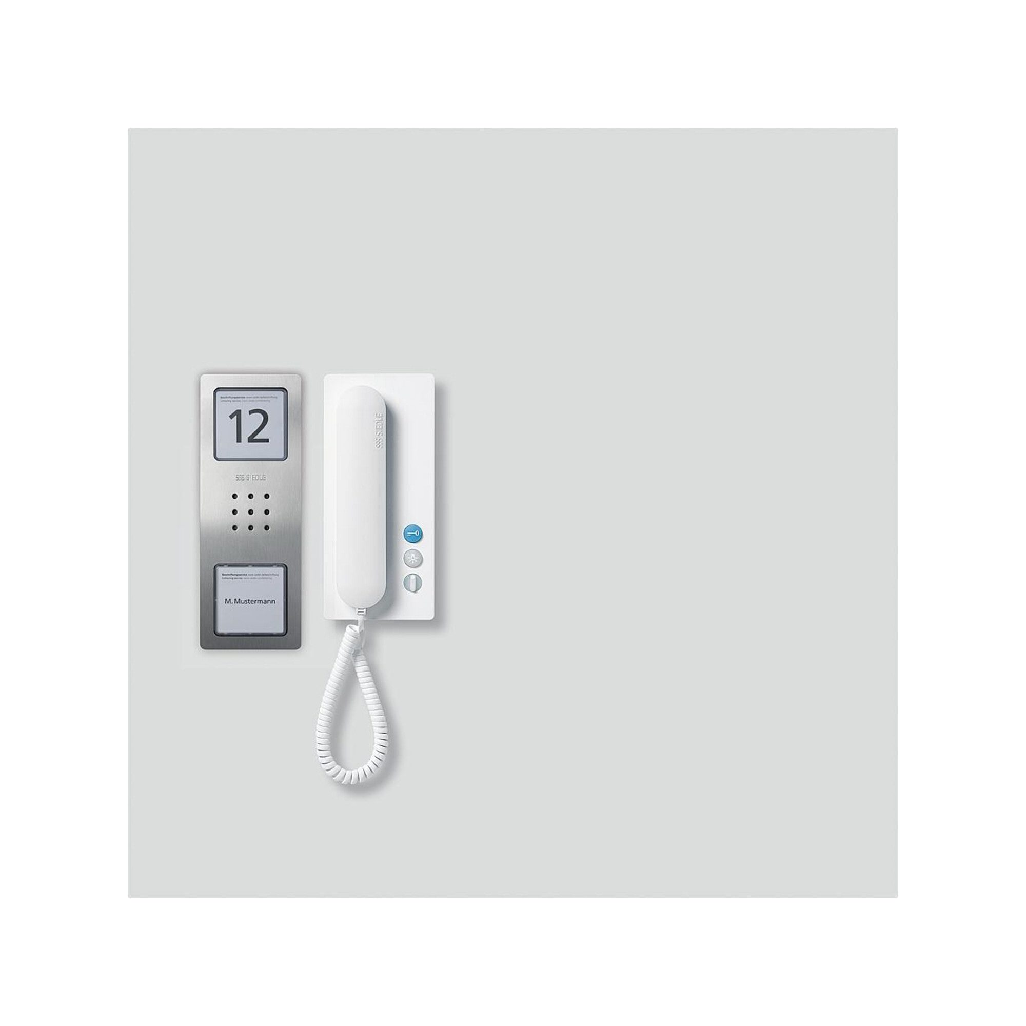 Siedle Sägeblatt Siedle&Söhne Audio-Set Siedle Compact SET CA 812-1 E/W