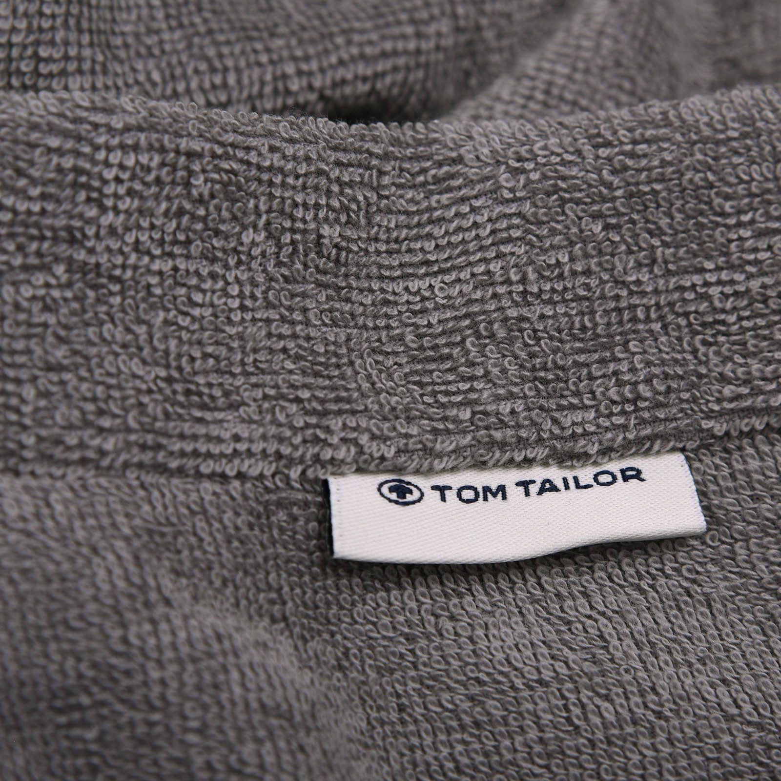 TOM TAILOR HOME Badeponcho Surfponcho COLOR BATH, Midilänge, Frottier, Kapuze, mit Kordel, Bauchtasche, saugstark, Baumwolle, auch in Kindergrößen