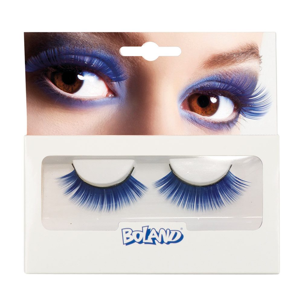 Boland Bandwimpern Wimpern Basic Blau