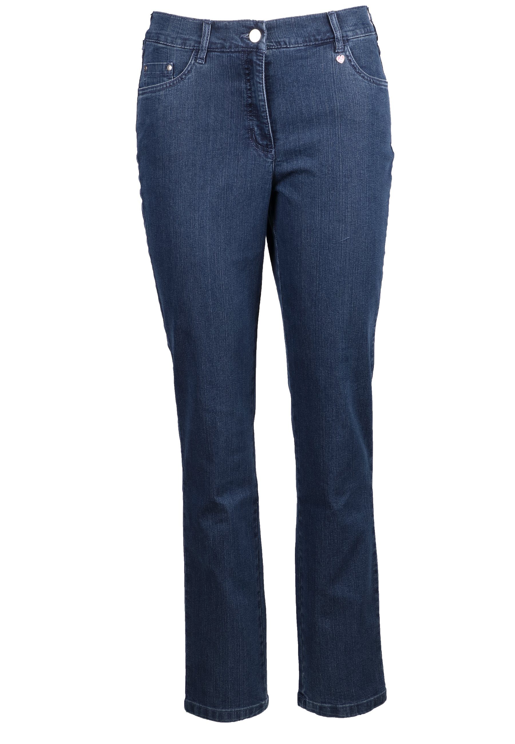 Relaxed by TONI 5-Pocket-Hose Relaxed by Toni Jeans Meine Schoene - blau (1-tlg)