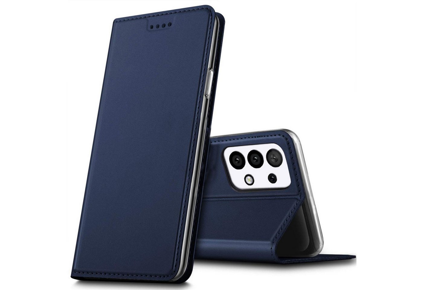 CoolGadget Handyhülle Klapptasche Wallet Kartenfach für Samsung Galaxy A23 5G 6,6 Zoll, Ultra Slim Flip Case Hülle Klapphülle Cover Schutzhülle