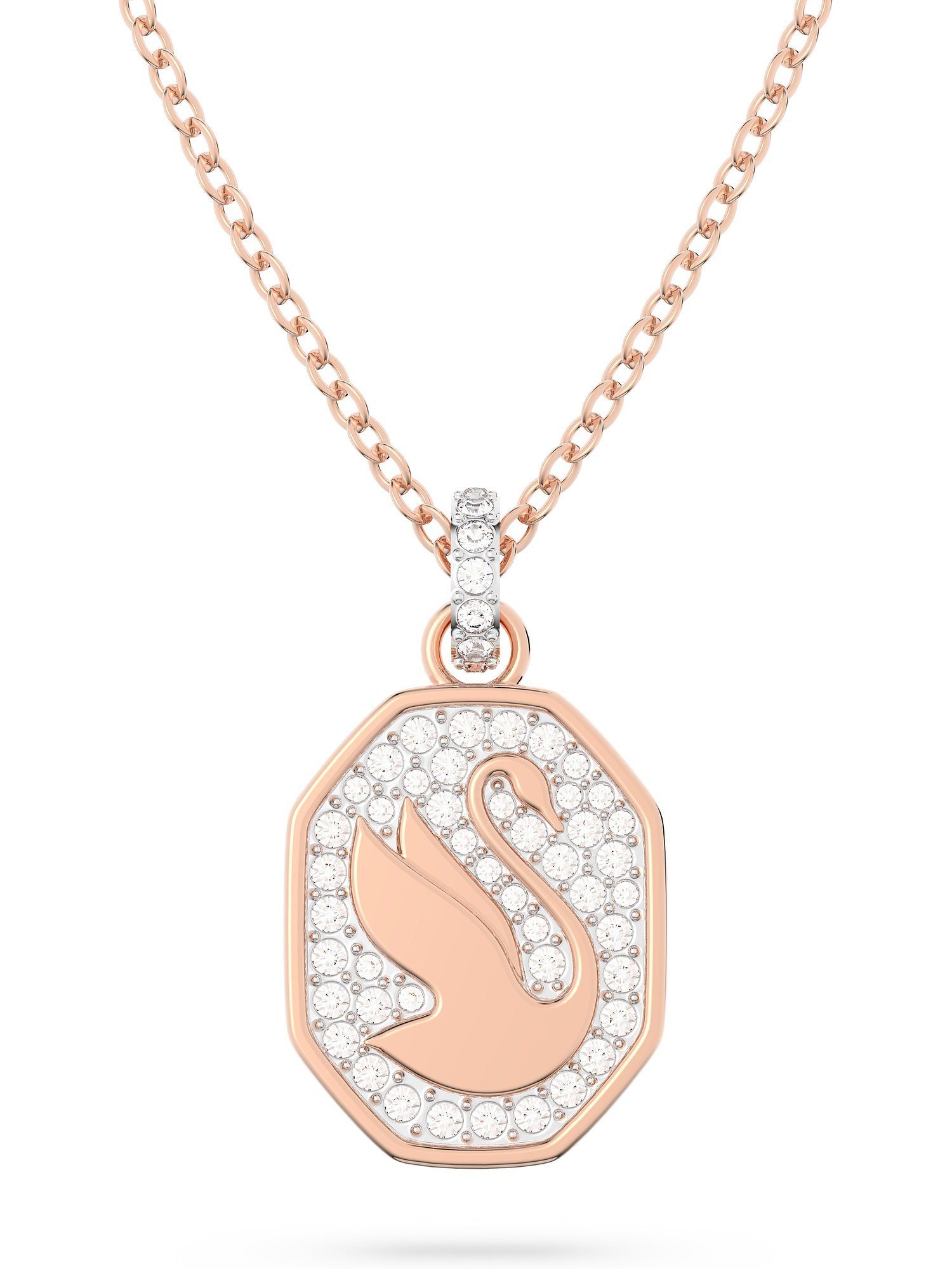 Collier Swarovski Damen-Kette Metall Swarovski-Kristall