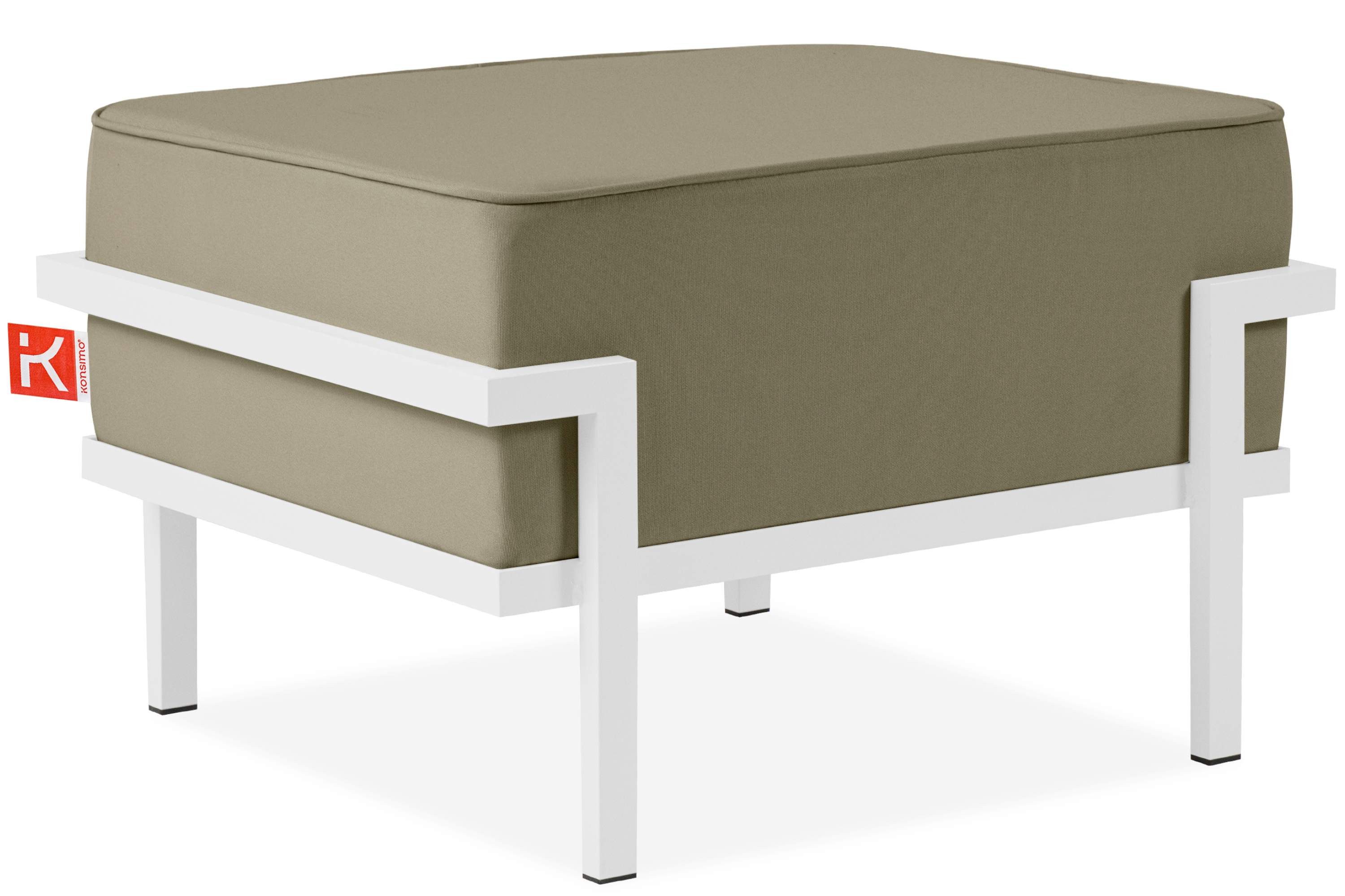 KONSIMO® Gartenlounge-Hocker TRIGLO Garten-Puffs, Gewicht: 10 günstig online kaufen