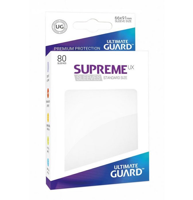 Ultimate Guard Sammelkarte Ultimate Guard Supreme UX Sleeves Standardgröße Weiß (80)