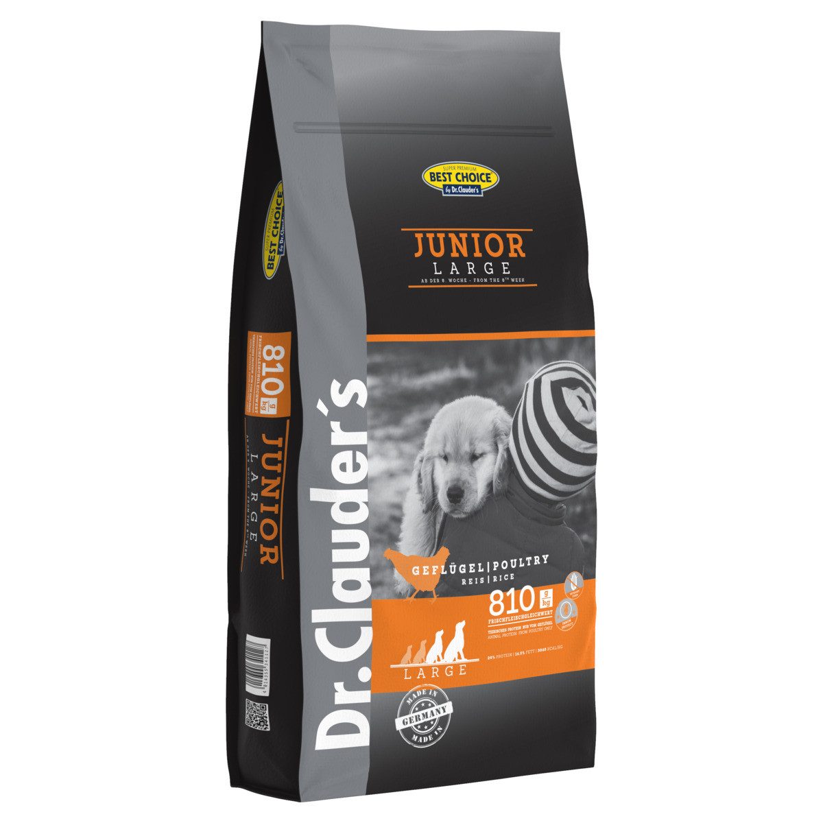 Dr. Clauder's Best Choice Junior Large Breed 12,5 kg, Trockenfutter für: Hund
