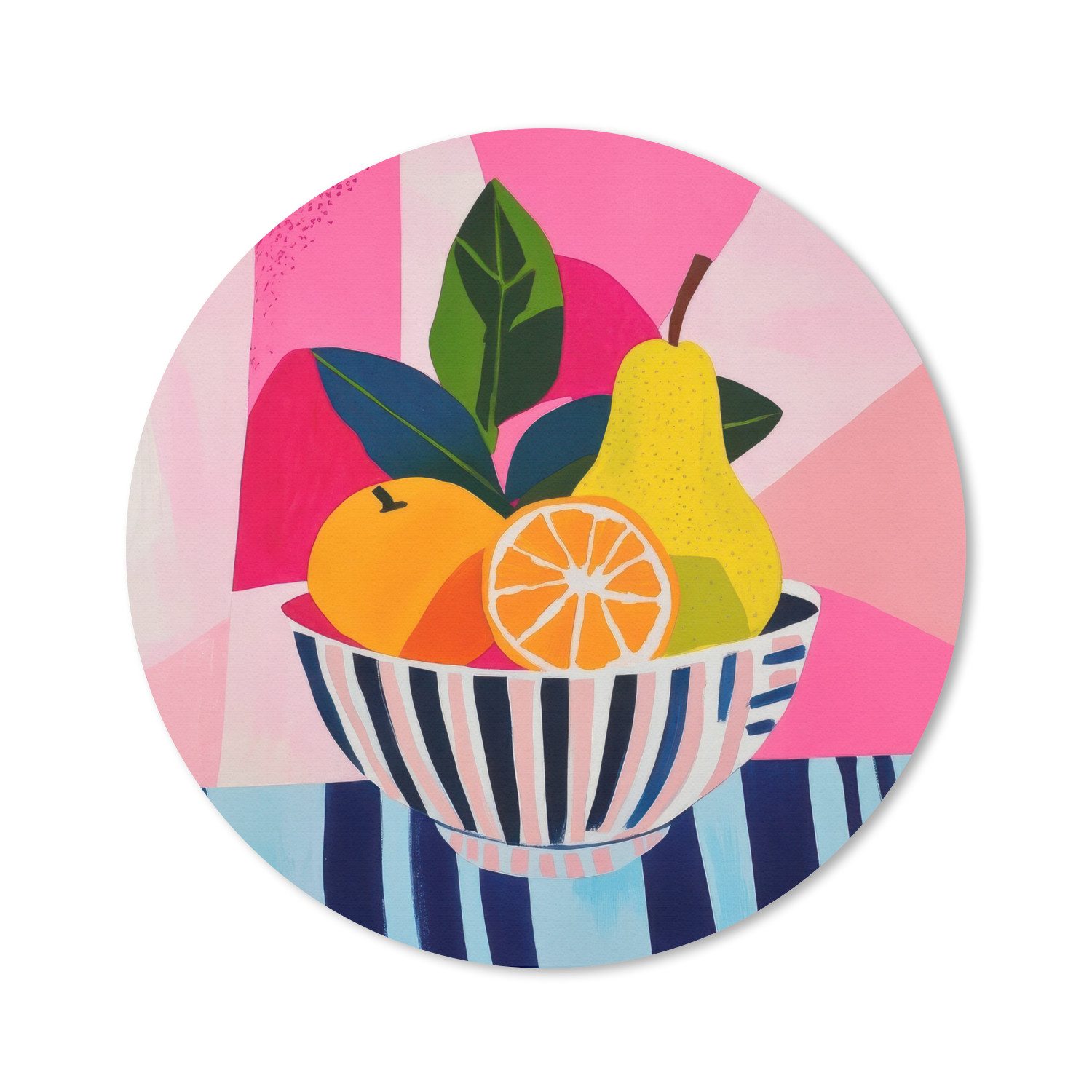 Obst - Abstrakter Hintergrund - Rosa