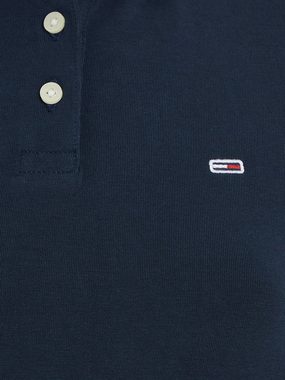 Tommy Jeans Poloshirt mit kurzer Knopfleiste