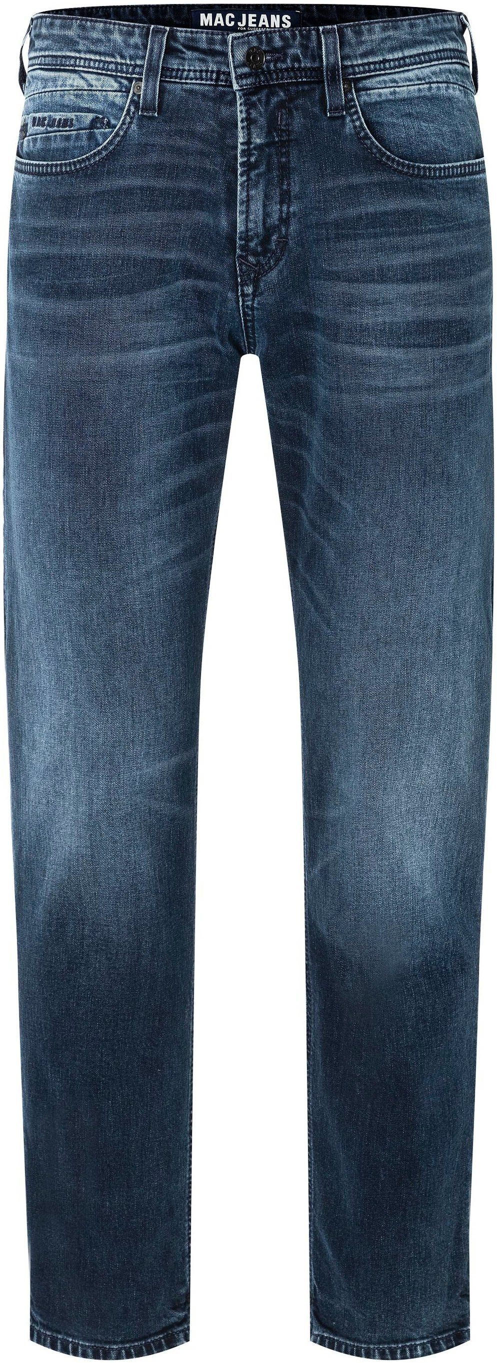 MAC Regular-fit-Jeans Ben blue black used | 