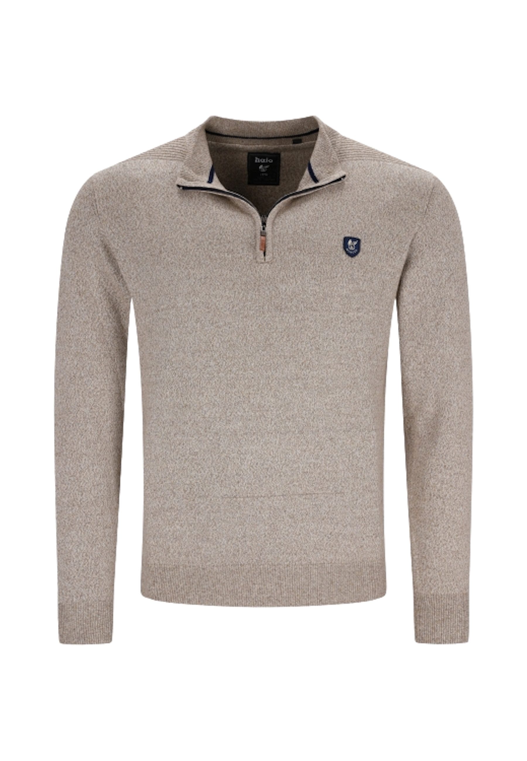 Hajo Troyer Pullover Jaspé Strickpullover Troyer (1-tlg)