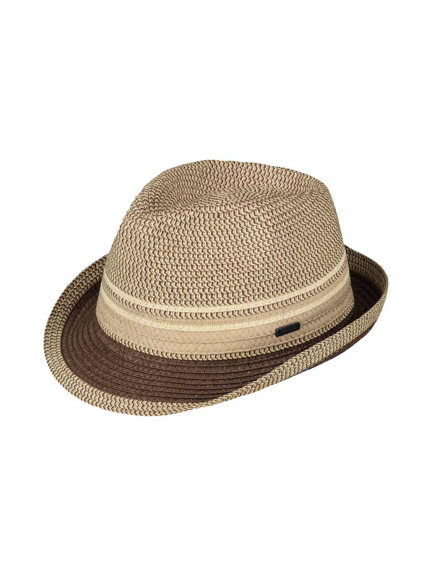 LERROS Strohhut Strohhut verdrillt geflochten, im Panama-Stil