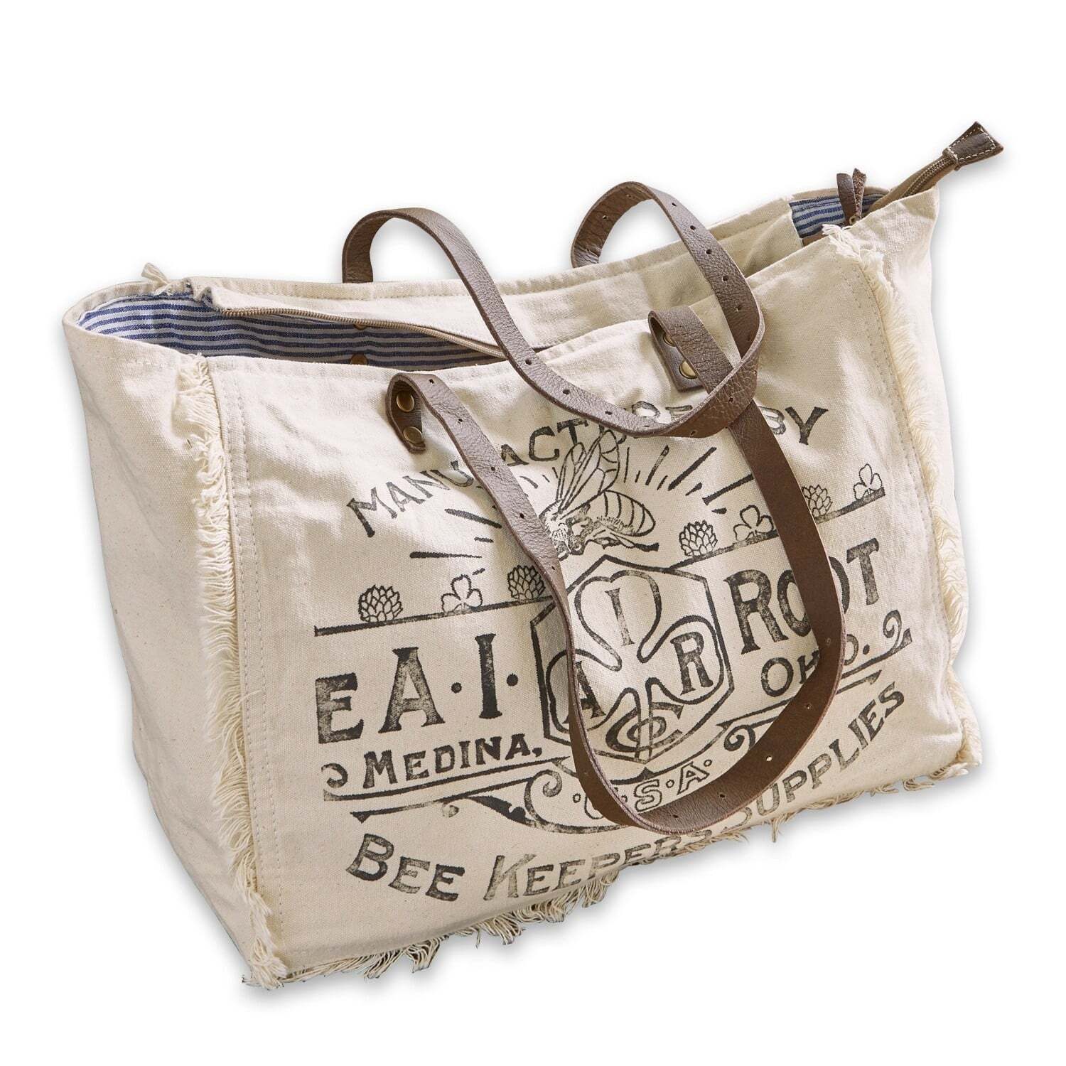 Mirabeau Handtasche Tasche Cloe creme/braun günstig online kaufen
