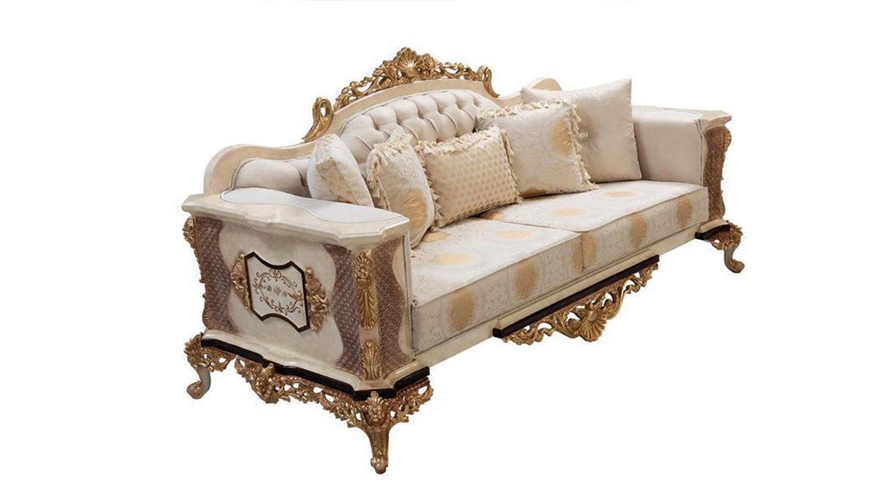 Sitzer Chesterfield in 3+1 Europe Klassische Sofagarnitur Polster Design Sofas, JVmoebel Made Sofa