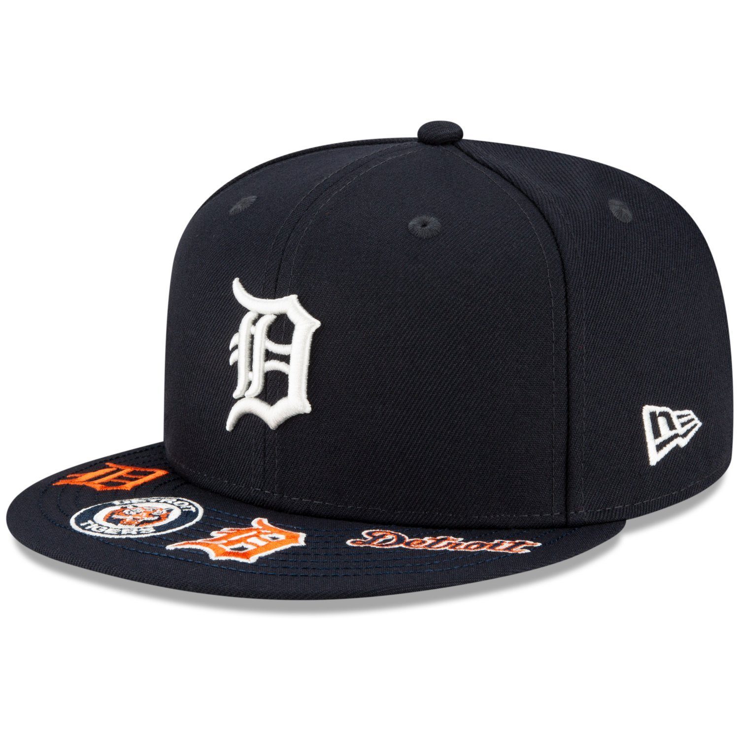 New Era Fitted Cap 59Fifty GRAPHIC VISOR Detroit Tigers