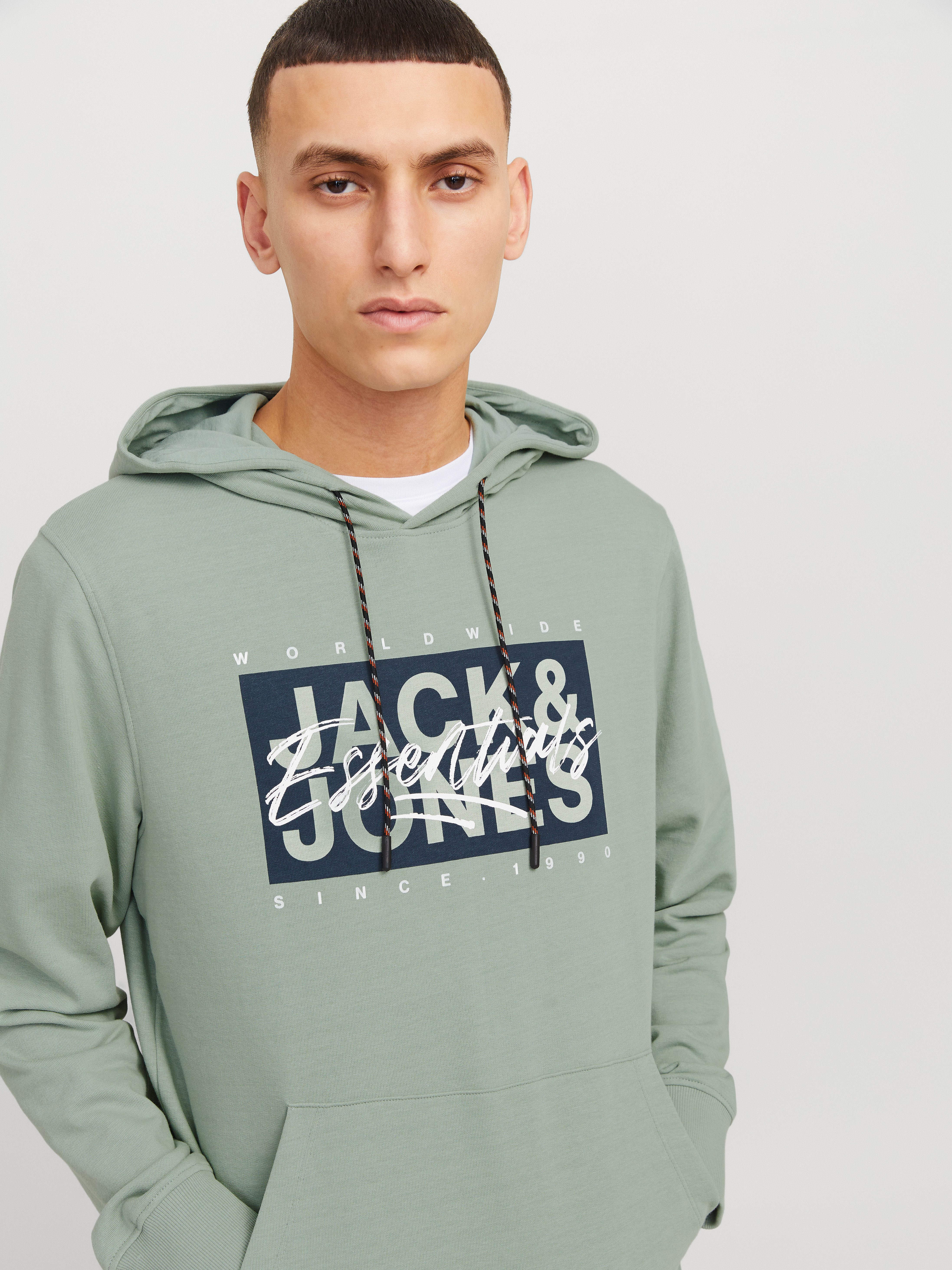 Jack & Jones Kapuzensweatshirt JJCOLTON – Sweater mit Print, Regular Fit un günstig online kaufen