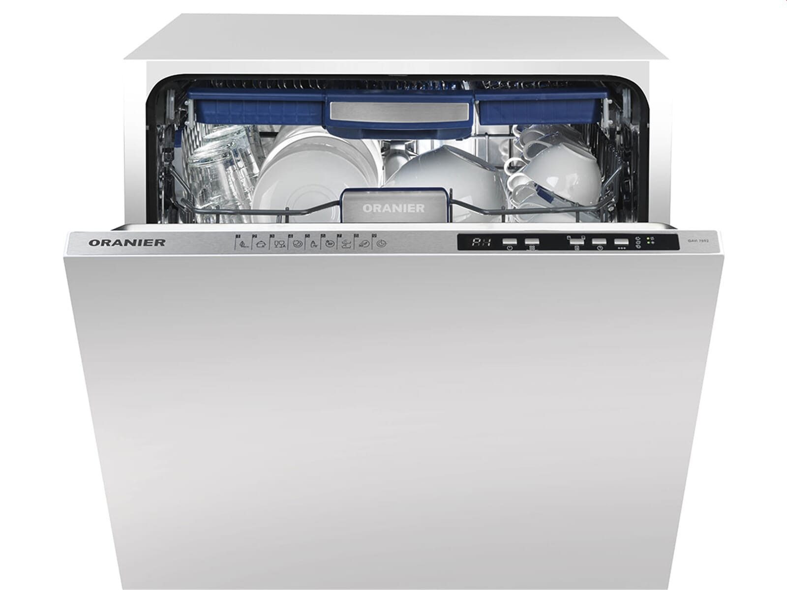 Oranier vollintegrierbarer Geschirrspüler 759288, 9.0 l, 15 Maßgedecke, Energiesparfunktion ECO