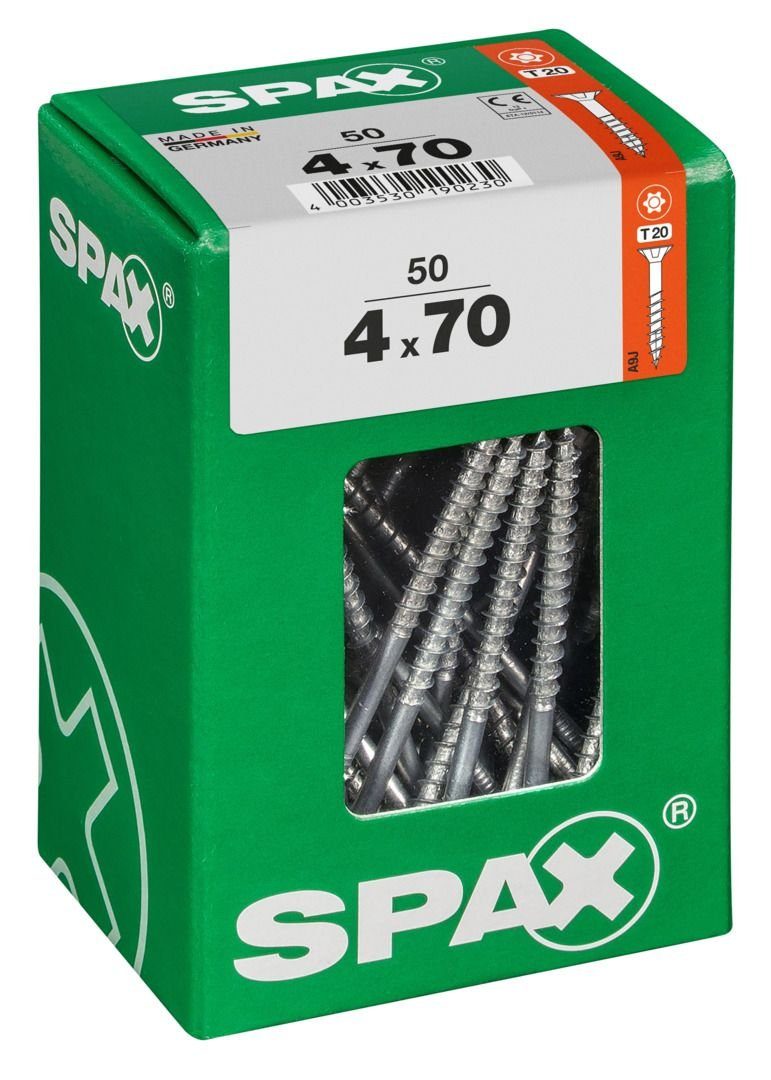 SPAX Holzbauschraube Spax Universalschrauben 50 x TX mm 20 70 - 4.0