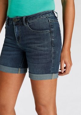 Arizona Jeansshorts Ultra-Stretch Mid-Waist