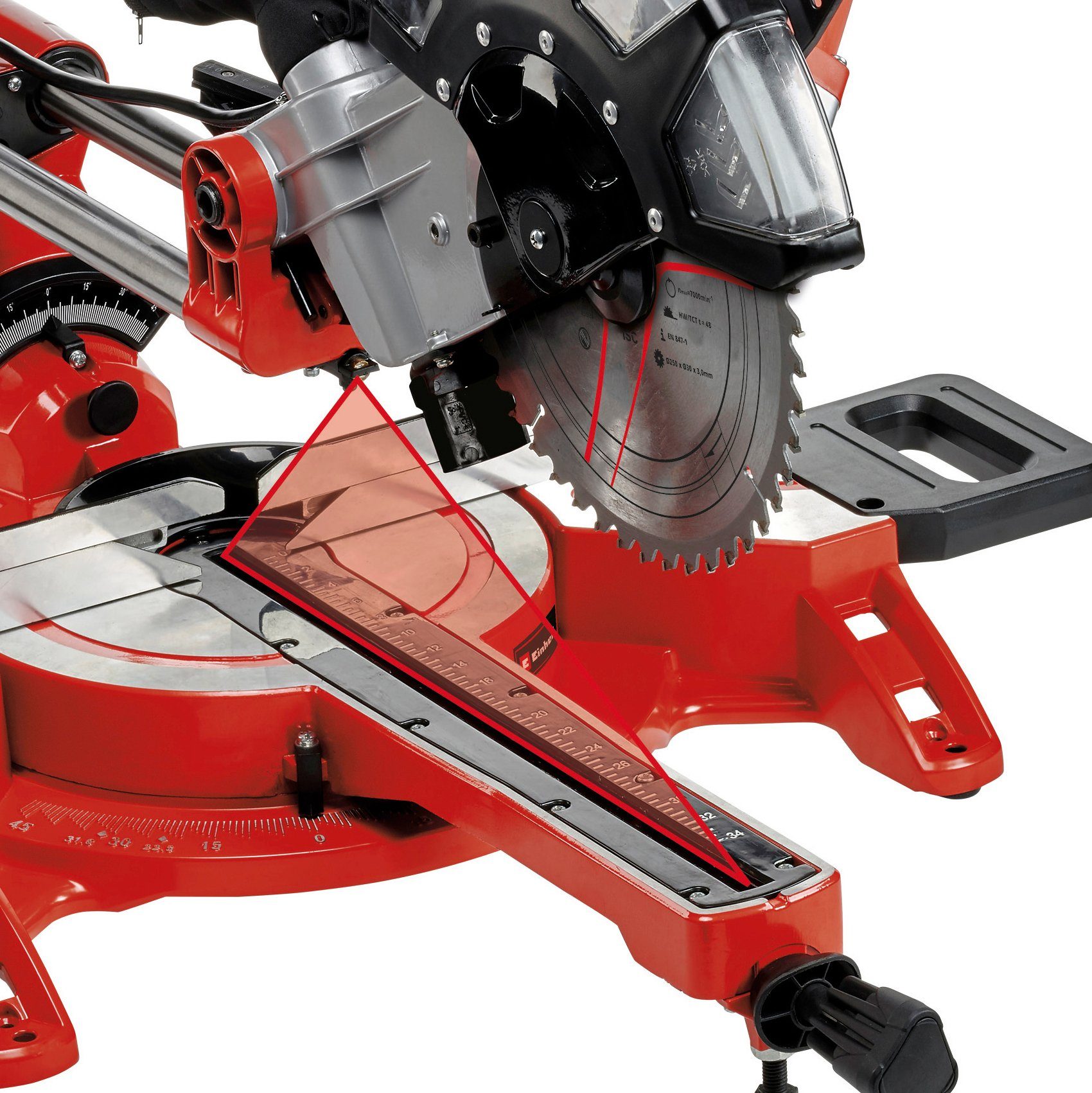 Einhell Zug-, Kapp- und Gehrungssäge TC-SM 2534/1 Dual, 1-St.
