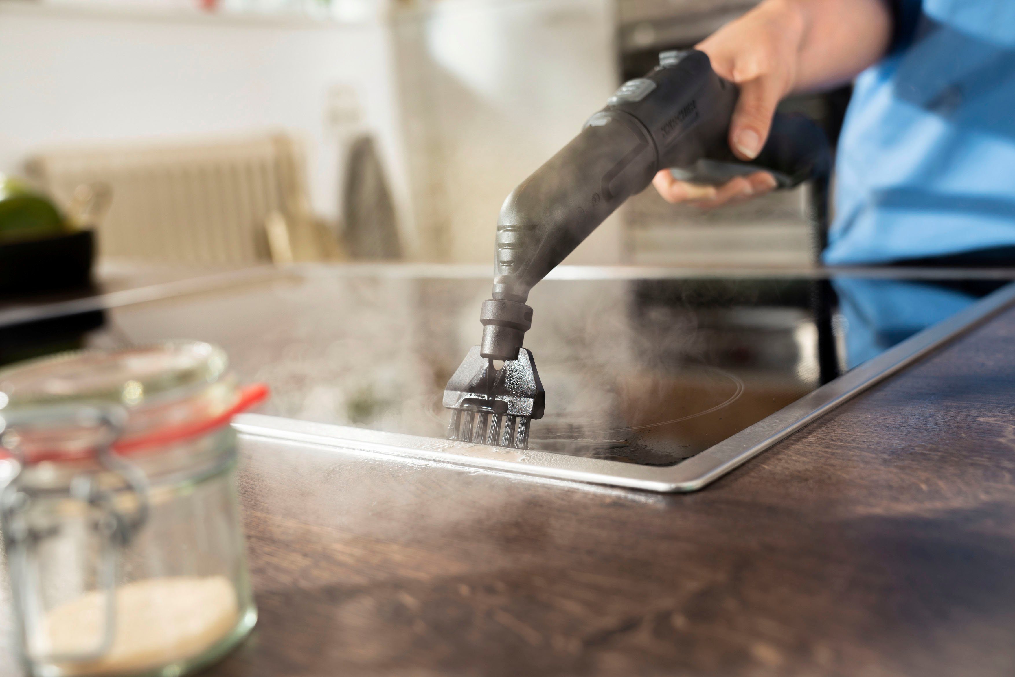 KÄRCHER Dampfreiniger SC 2 DELUXE, 1500 W, Flächenleistung: ca. 75m², Tank: 1 l, Dampfdruck: max. 3,2 bar