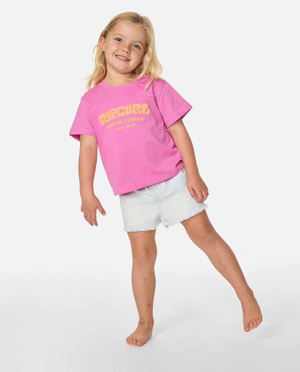 Rip Curl Print-Shirt Surf Puff Kinder-T-Shirt