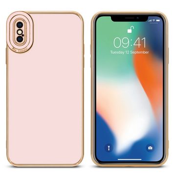 Cadorabo Handyhülle Apple iPhone X / XS Apple iPhone X / XS, Schutzhülle - TPU Silikon Hülle - mit Kameraschutz