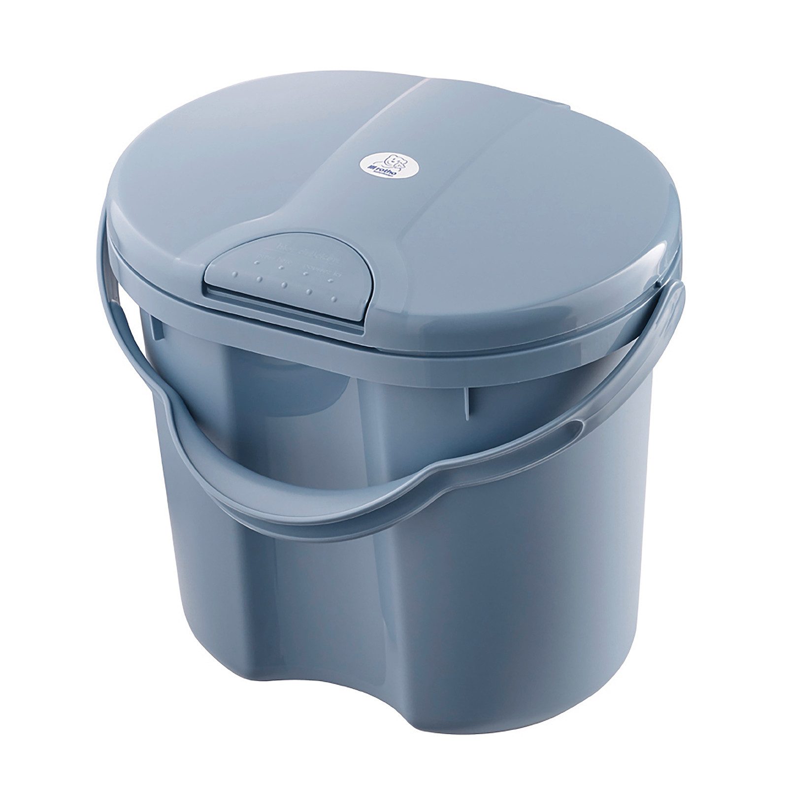 Rotho Babydesign Ведра для подгузников Geruchsdichter Windelbehälter mit Deckel – 10L, hygienisch
