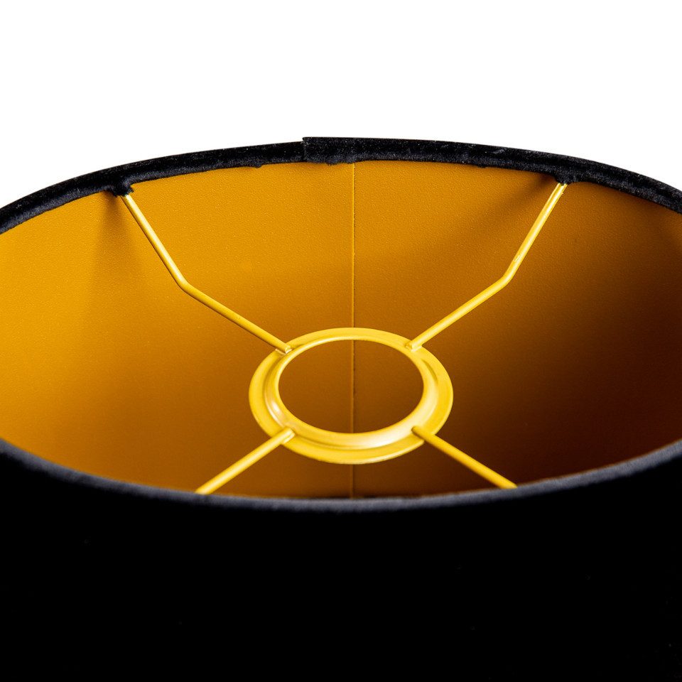 Qazqa Lampenschirm Cilinder velours