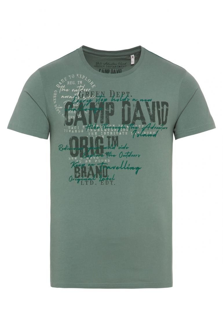 CAMP DAVID T-Shirt mit Used- und günstig online kaufen