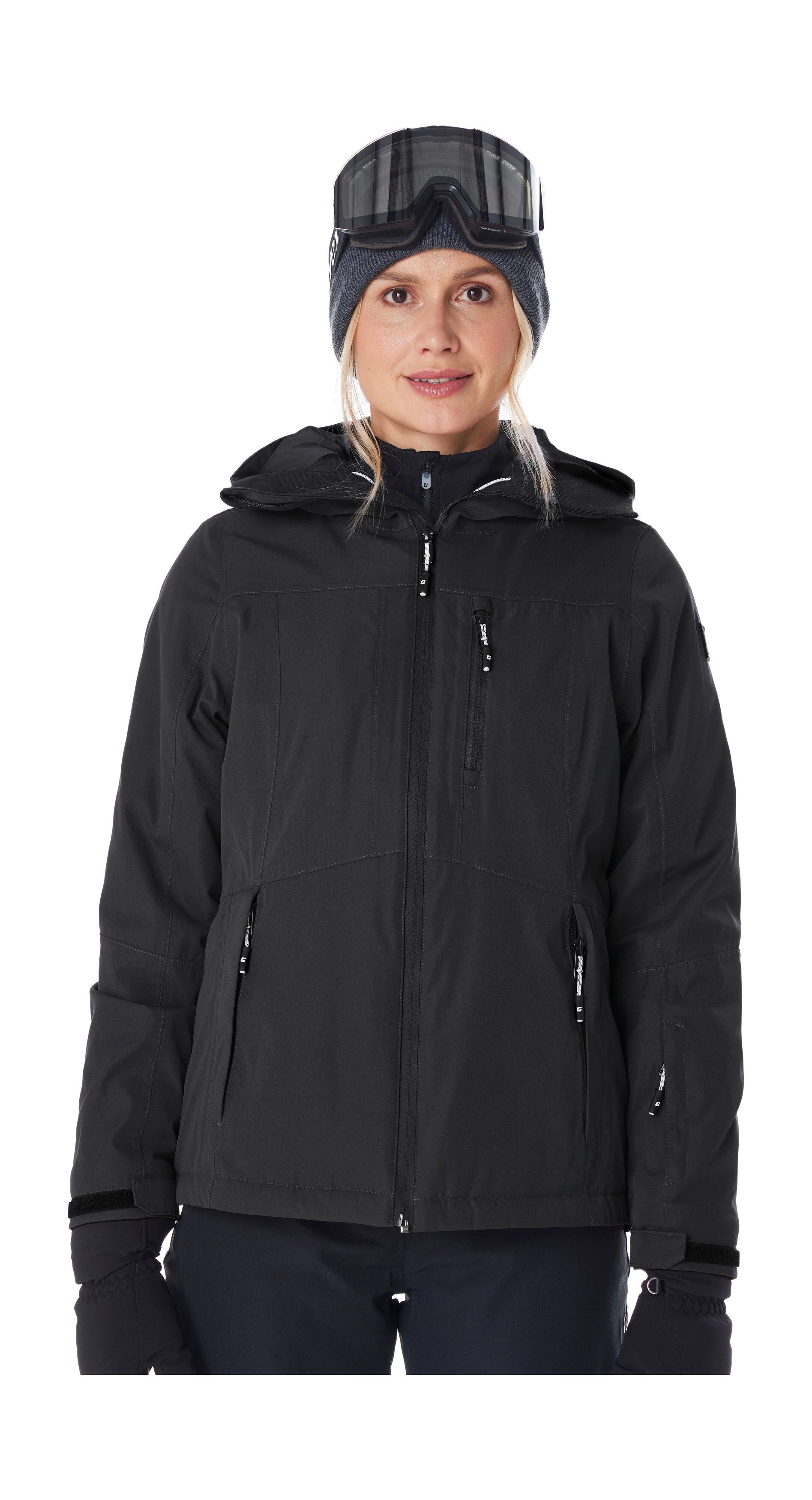 Killtec Skijacke KSW 276 WMN SKI JCKT Wasserdichte Damenjacke mit Schneefang, Atmungsaktivität und Taschen