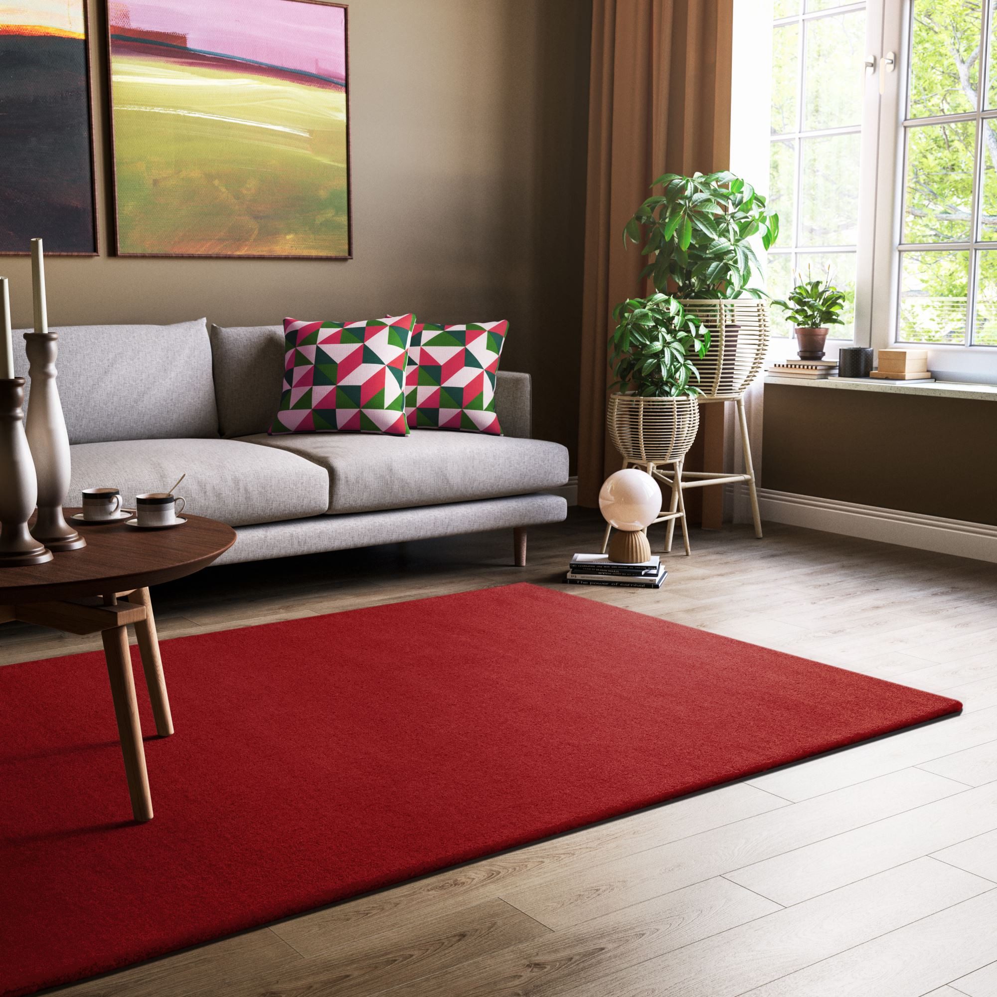 Steffensmeier Wollteppich Jaipur, Rechteckig, Gabbeh Teppich, handgeknüpft