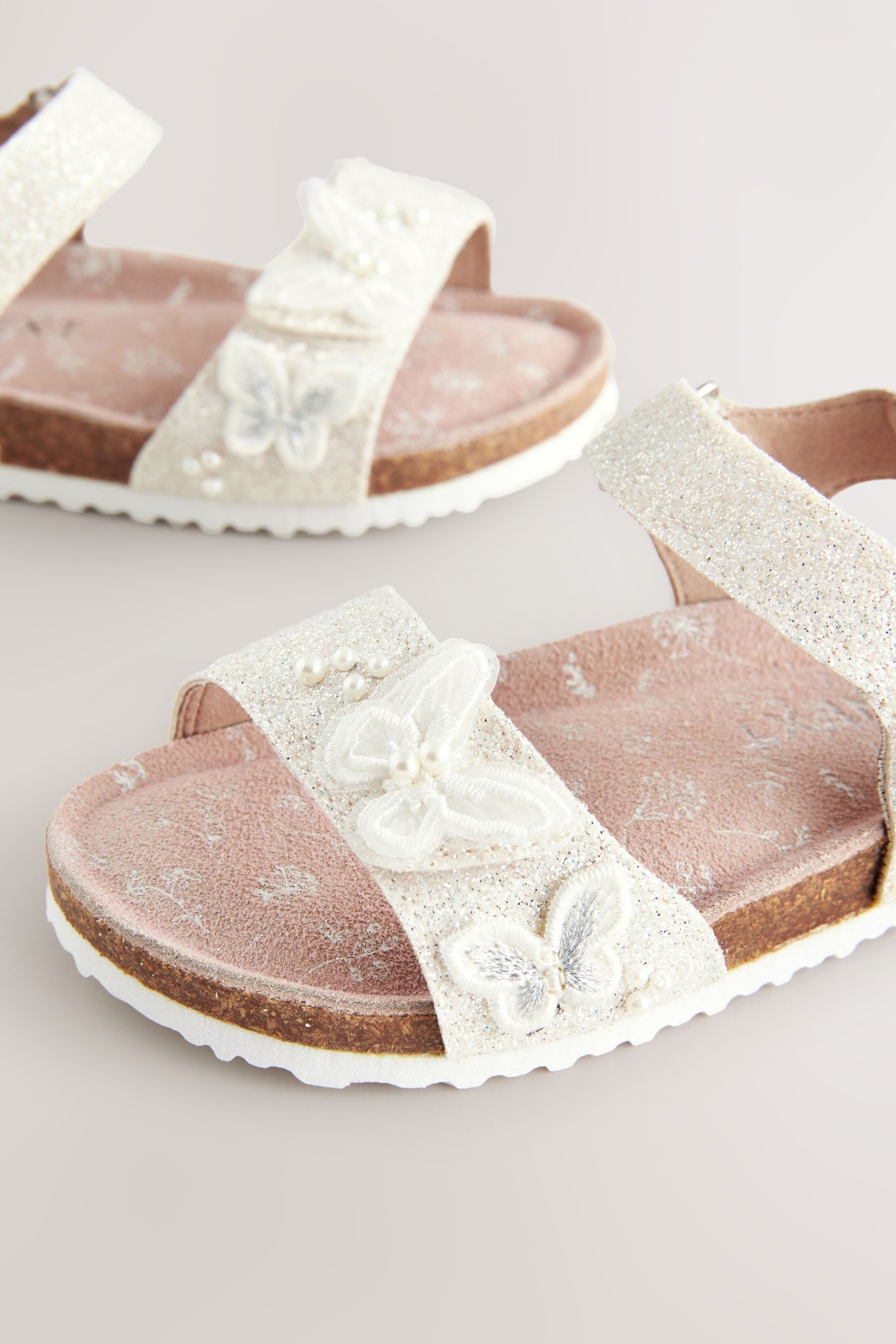 Next Sandalen mit Korksohle und Klettverschluss günstig online kaufen