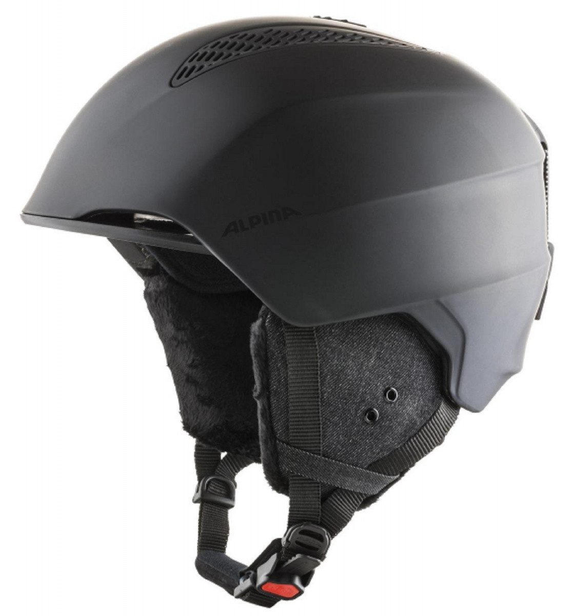Skihelm Alpina Grand Skihelm Snowboardhelm black matt A9226