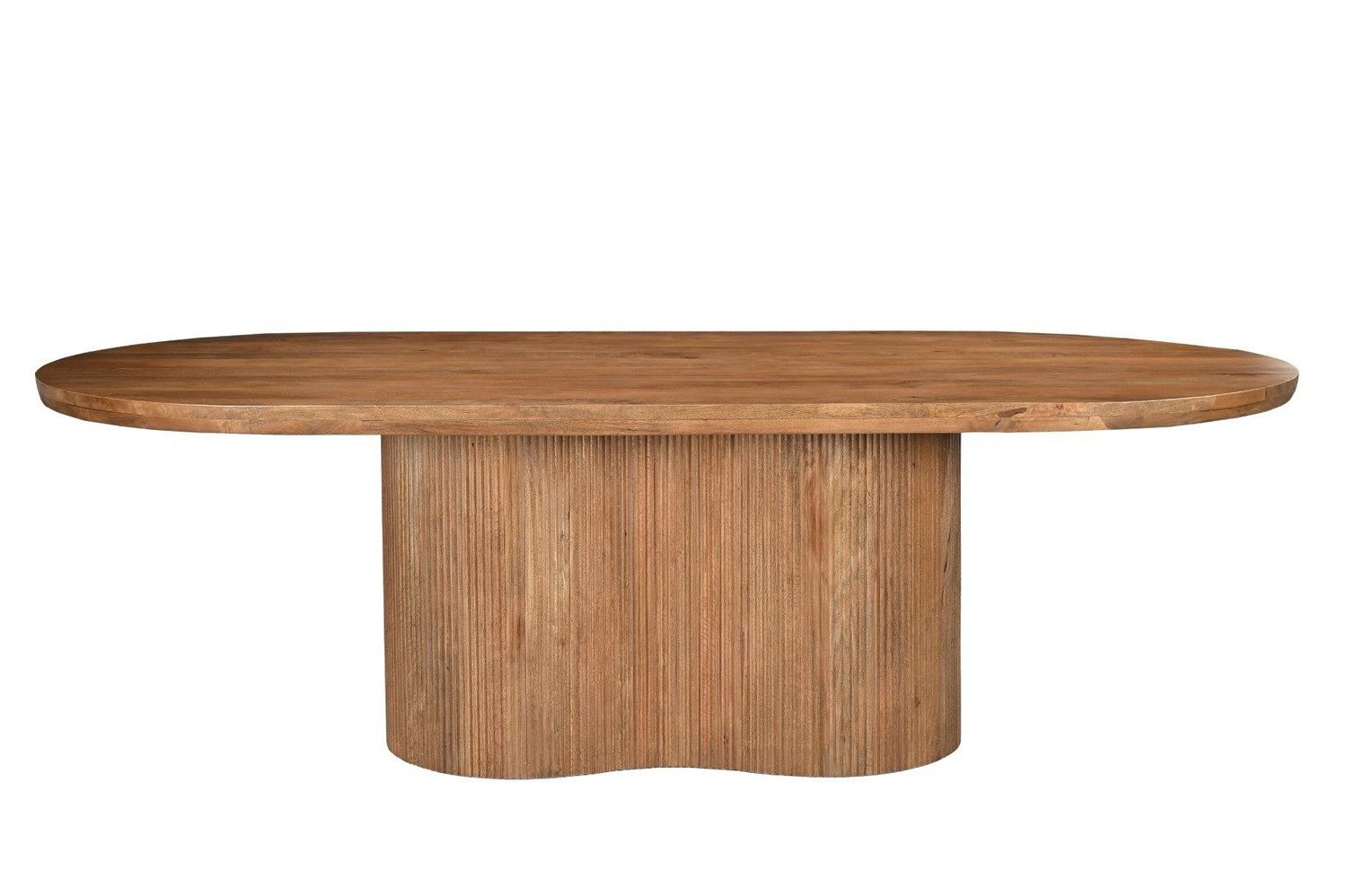 Natur24 Esstisch Sevilla Tisch 110 x 250 x 76 cm Mangoholz Natur