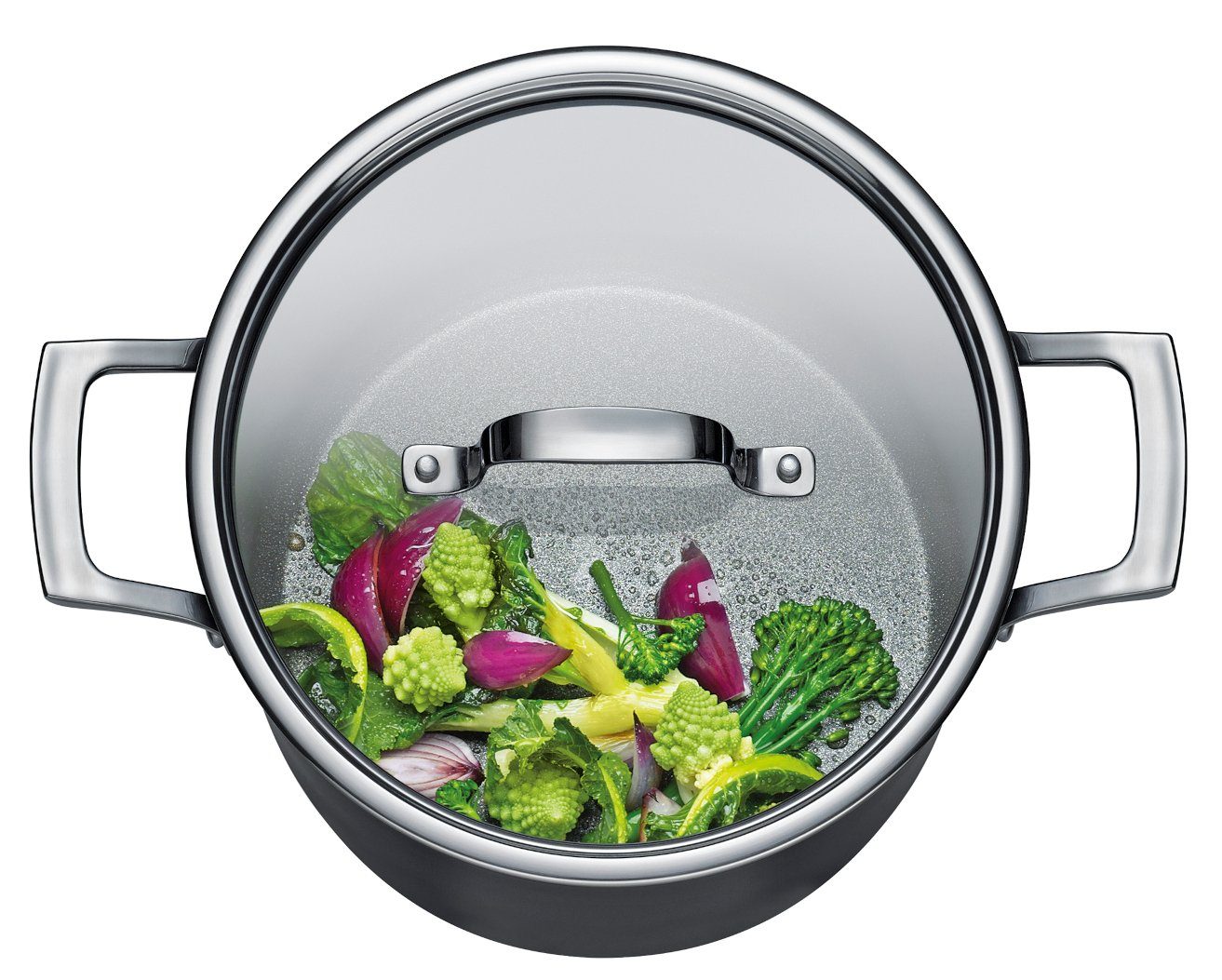 Spring Topf-Set MERIDIAN INTENSE PRO Topfset 4teilig, recyceltes Aluminium