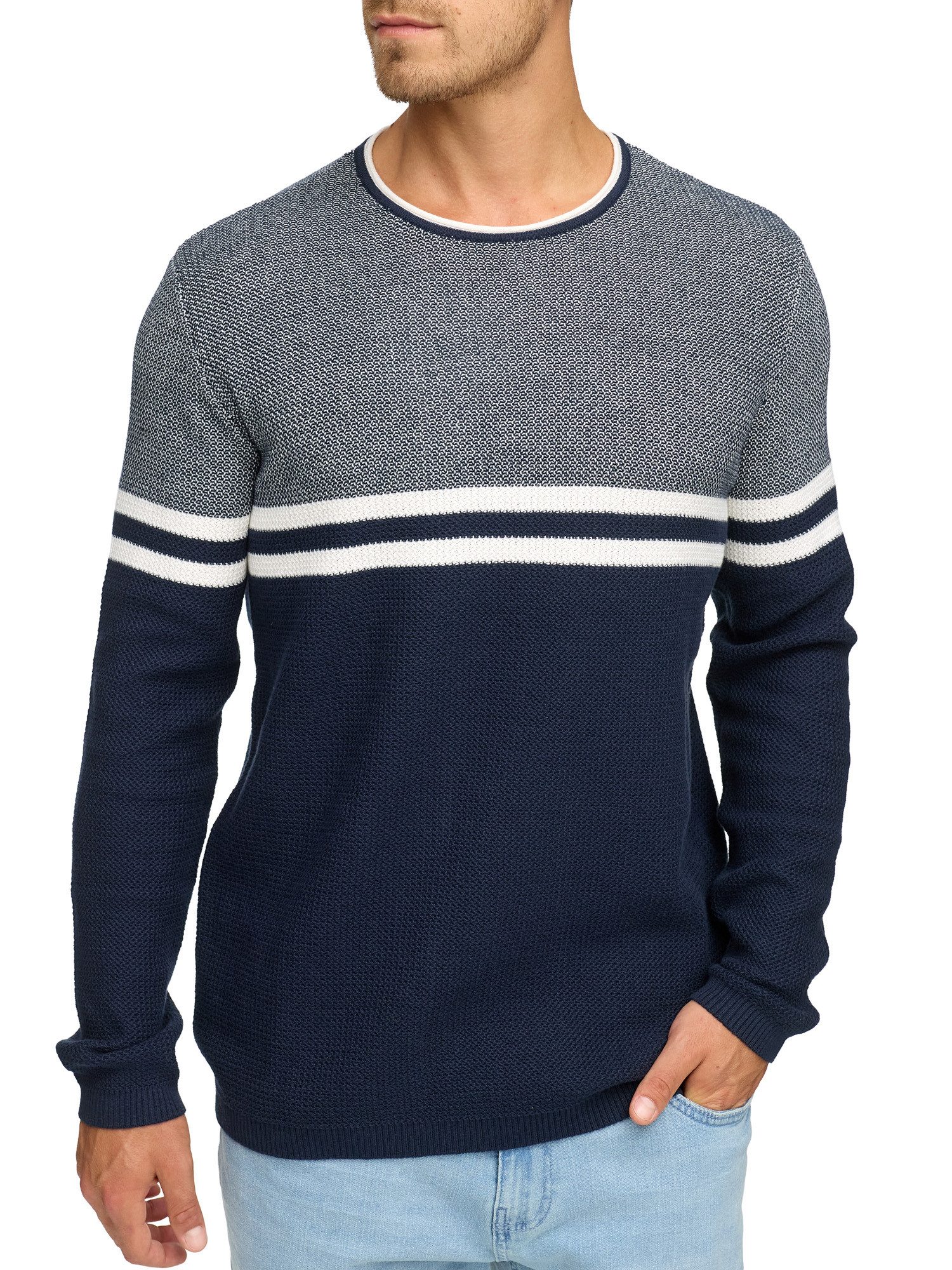 Indicode Rundhalspullover INJaluf günstig online kaufen