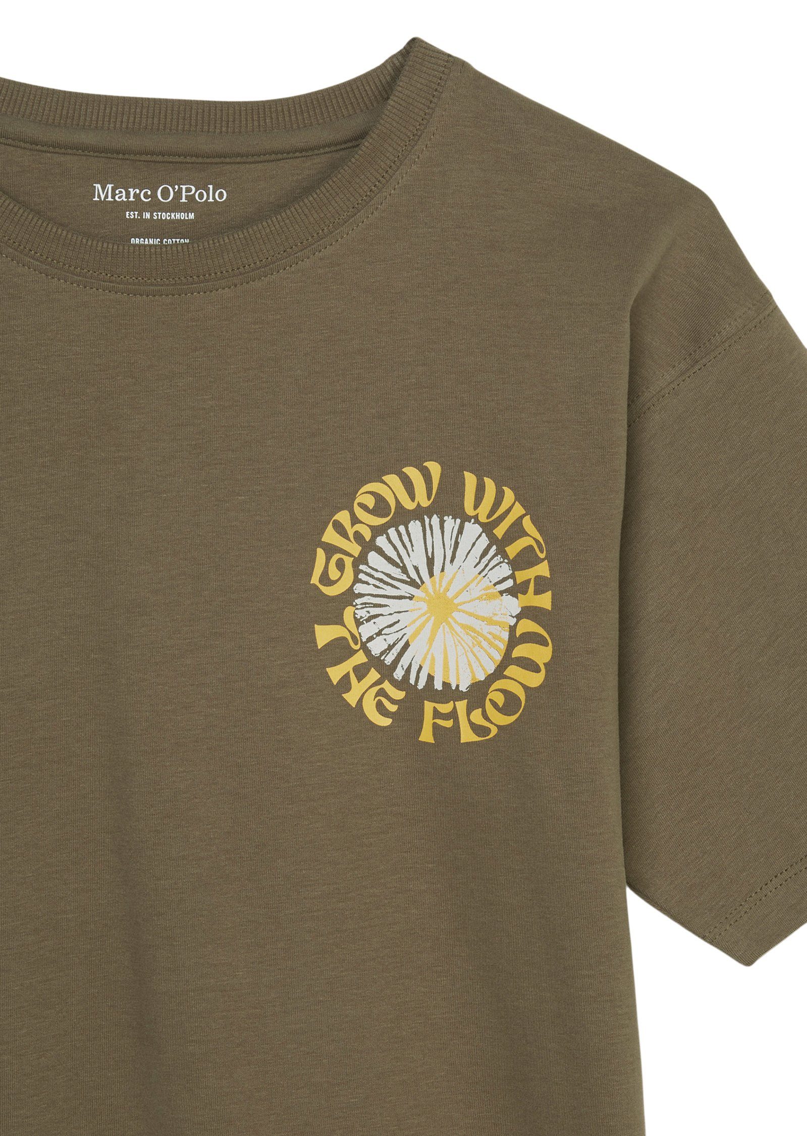 Marc O'Polo T-Shirt aus weichem Bio-Baumwoll-Jersey