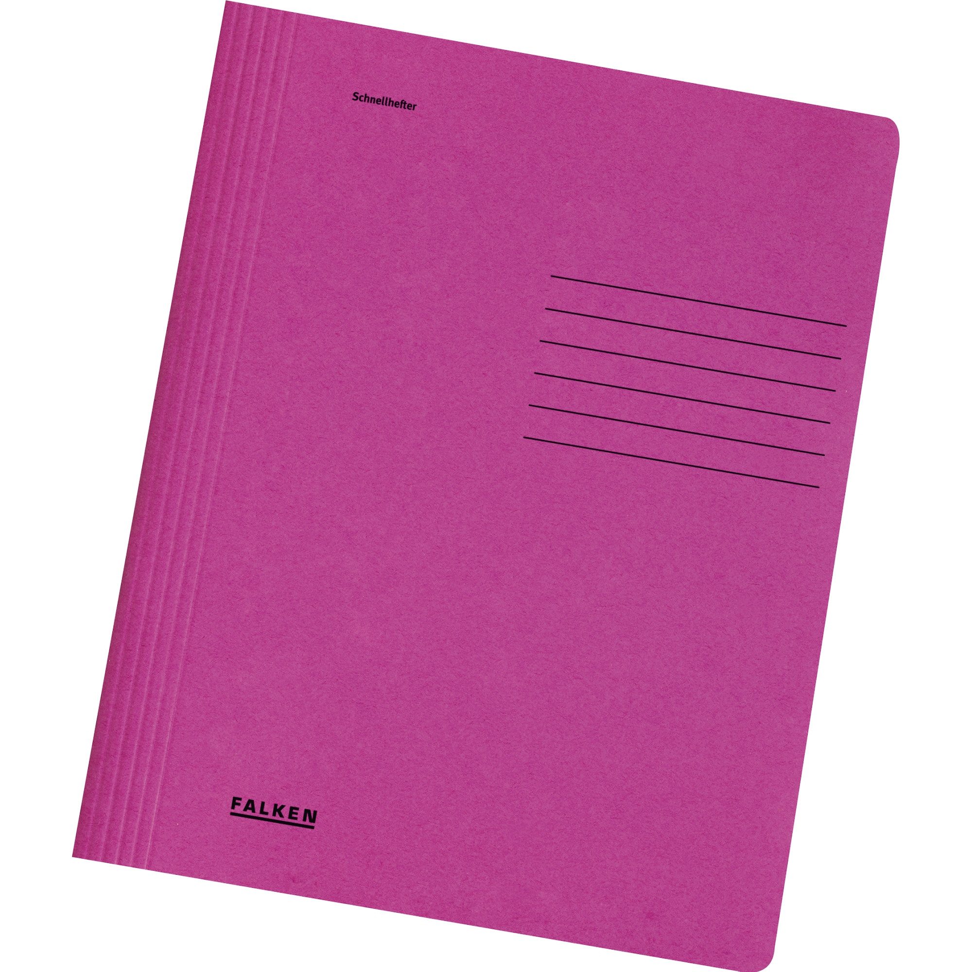 Falken Hefter Schnellhefter 26001200 A4 Karton pink